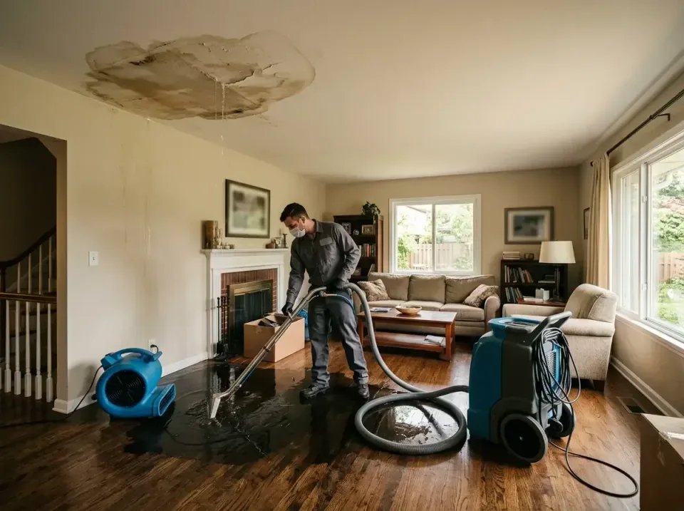 attic-pipe-burst-ceiling-drip-008 — frequently asked questions, Water Damage Restoration & Carpet Care in Denver, PA